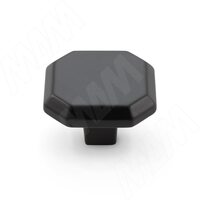 Ручка-кнопка черный матовый