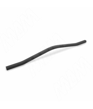 APRO Ручка-скоба 352мм черный матовый