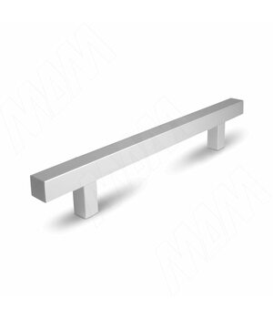 Ручка-рейлинг 128мм алюминий матовый