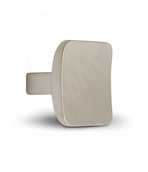 Ручка-кнопка никель матовый