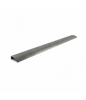 Профиль-ручка 596мм крепление саморезами графит