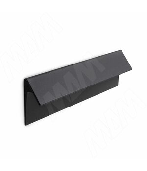 Профиль-ручка L=180мм черный матовый