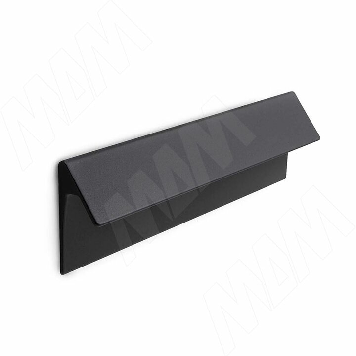 Профиль-ручка L=180мм черный матовый