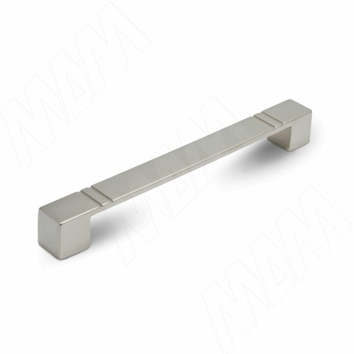 Ручка-скоба 128мм никель матовый