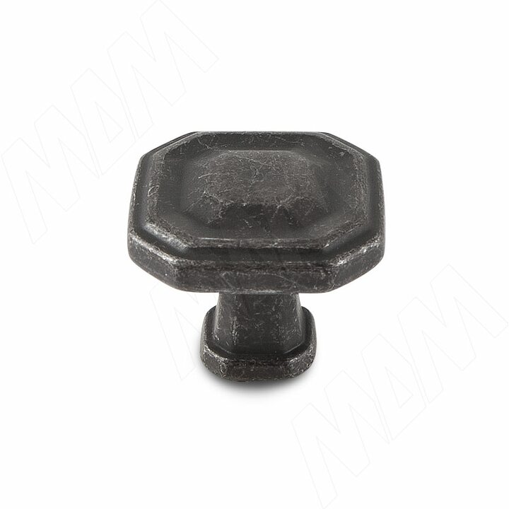 Ручка-кнопка железо черное