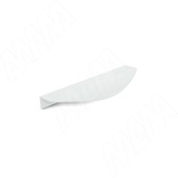 Профиль-ручка 146мм крепление саморезами белый матовый