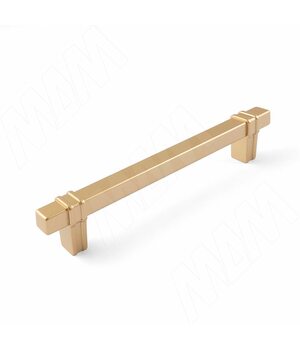 Ручка-скоба 128мм золото матовое