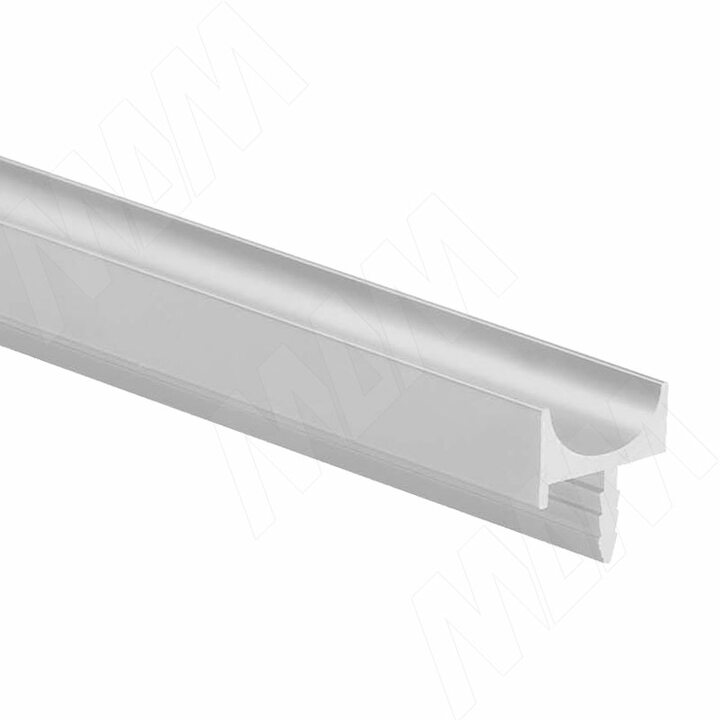 Профиль-ручка врезная для фасада 16/18мм, алюминий матовый, L-3000мм