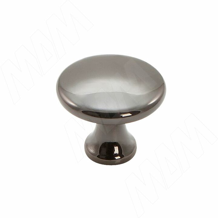 Ручка-кнопка черный никель