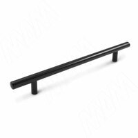 Ручка-рейлинг 192мм черный матовый