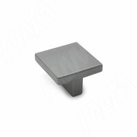 Ручка-кнопка 16мм графит