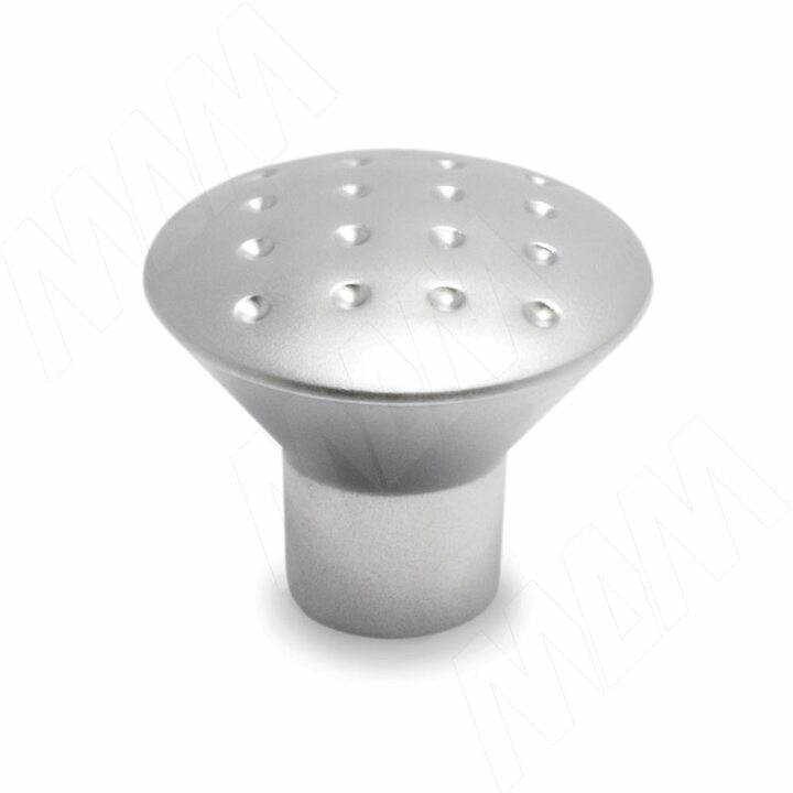 Ручка-кнопка D28мм хром матовый