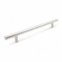 Ручка-рейлинг 192мм никель матовый