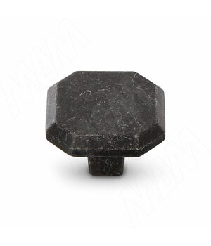 Ручка-кнопка железо черное