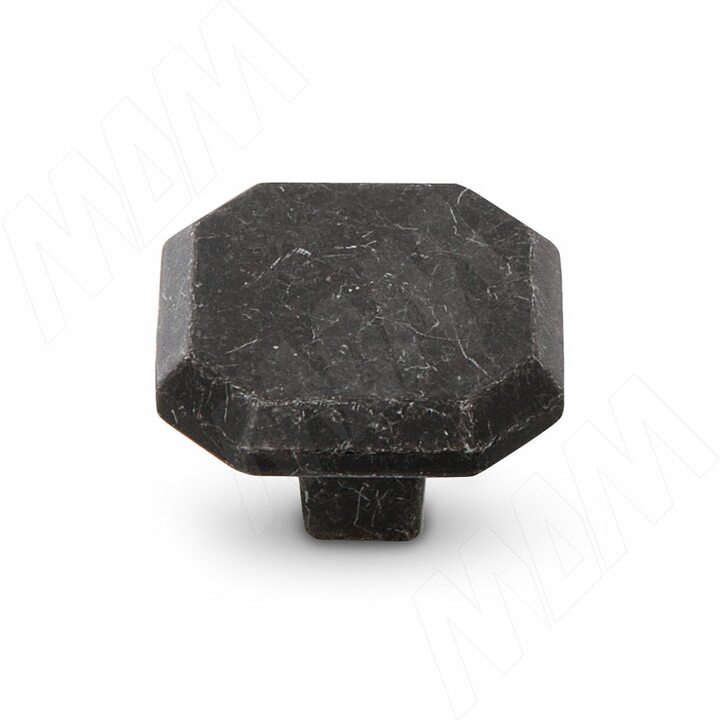 Ручка-кнопка железо черное