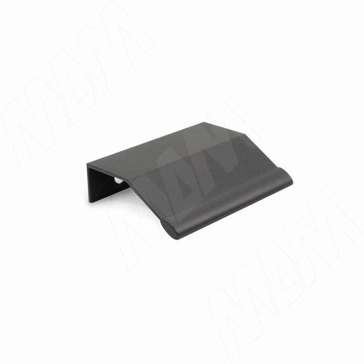 Профиль-ручка 32мм крепление саморезами черный матовый