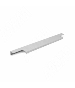 Профиль-ручка 296мм крепление саморезами алюминий матовый