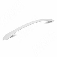 Ручка-скоба 160мм белый матовый