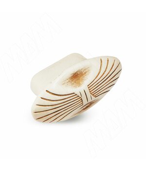 Ручка-кнопка cлоновая кость/золото винтаж