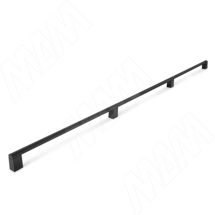 Ручка-рейлинг 352мм (L=1428мм) черный матовый