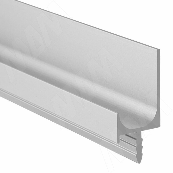 Профиль-ручка врезная для фасада 18мм, алюминий матовый, L-5500мм