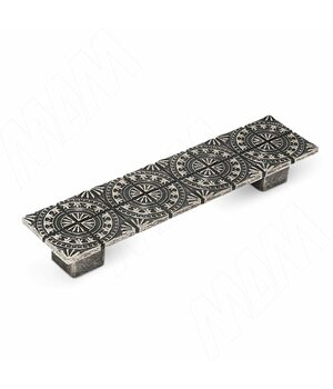 SPARTA Ручка-скоба 128мм серебро состаренное