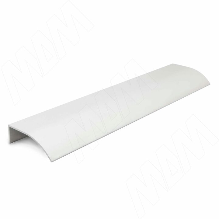 Профиль-ручка крепление саморезами алюминий матовый, L-3000мм