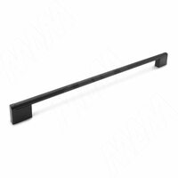 Ручка-рейлинг 320/352мм черный матовый