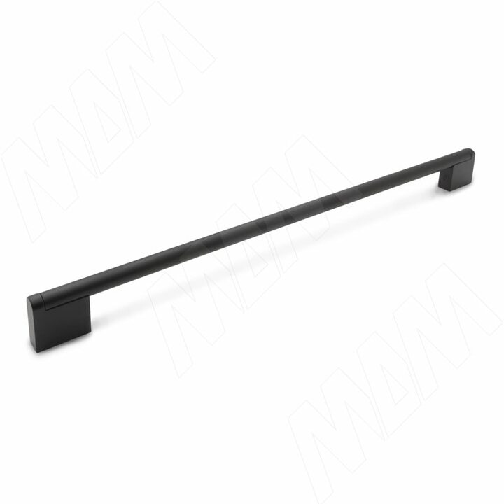 Ручка-рейлинг 320/352мм черный матовый