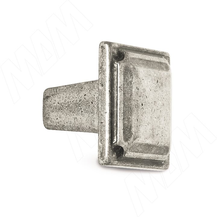 Ручка-кнопка серебро состаренное