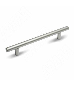 Ручка-рейлинг 96мм никель матовый