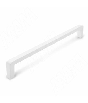 Ручка-скоба 192мм белый матовый