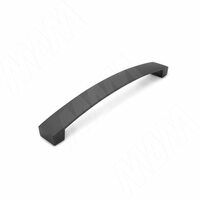 Ручка-скоба 160мм черный матовый