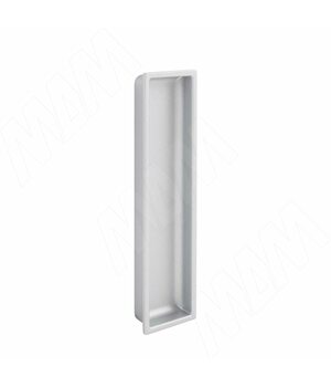 Ручка-раковина врезная хром матовый