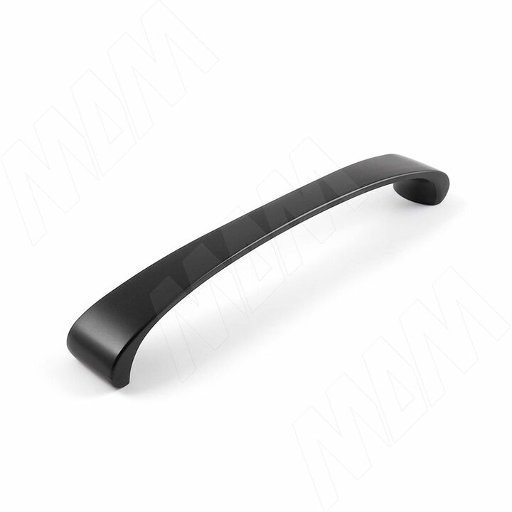 Ручка-скоба 160мм черный матовый