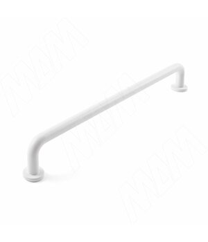 Ручка-скоба 192мм белый матовый