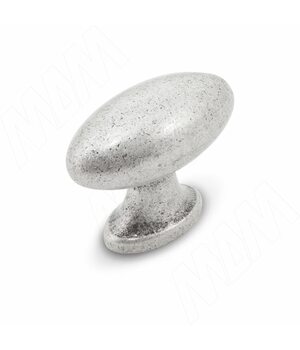 Ручка-кнопка серебро состаренное