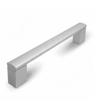 Ручка-рейлинг 224мм алюминий матовый