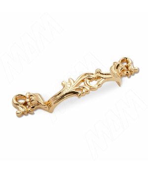 Ручка-скоба 96мм золото