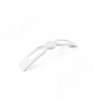 Ручка-скоба 96мм белый матовый