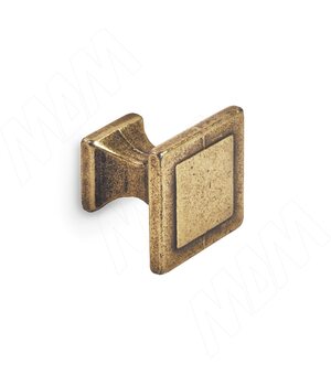 Ручка-кнопка бронза состаренная