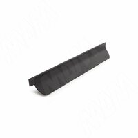 Профиль-ручка L=180мм черный матовый