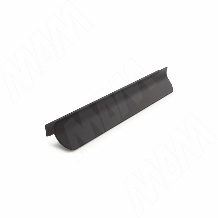 Профиль-ручка L=180мм черный матовый