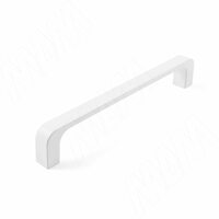 Ручка-скоба 160мм белый матовый