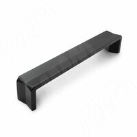 Ручка-скоба 160мм черный матовый