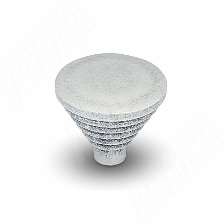 ARTDECO Ручка-кнопка D34мм серебро состаренное