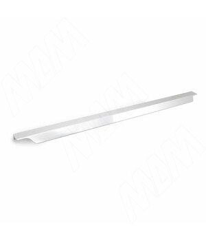 Профиль-ручка 600мм крепление саморезами алюминий полированный