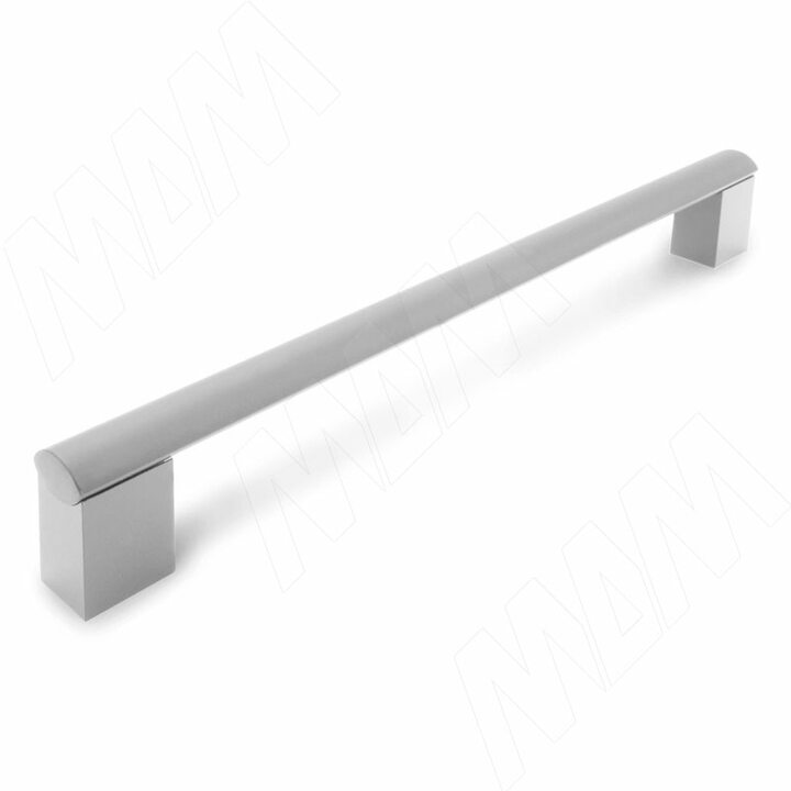 Ручка-рейлинг 224мм алюминий матовый