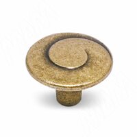 Ручка-кнопка D30мм бронза состаренная