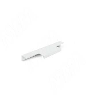 Профиль-ручка 146мм крепление саморезами белый матовый